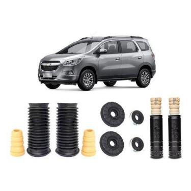 Imagem de 4 Kit Amortecedor Dianteiro Traseiro Gm Spin 2016 2017 2018 - QualyKit