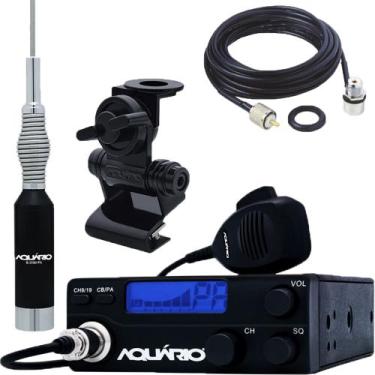 Imagem de Rádio Px 40 Canais Homologado Rp-40 Antena Móvel Px 1,23 metros B-2080