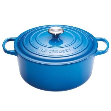 Imagem de Panela Redonda Signature 16 cm Azul Marseille Le Creuset