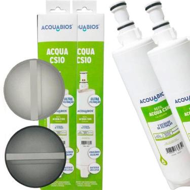 Imagem de Kit 2 Filtro Refil Classe A Compatível Purificador Consul - Acquabios
