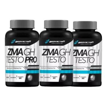 Imagem de Kit 3 Zma Gh Testo Pro 30 Capsulas - BODY ACTION