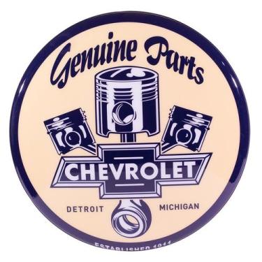 Imagem de Luminoso de Parede Chevrolet Pistão Retrô Vintage Bar, Garagem, Churra