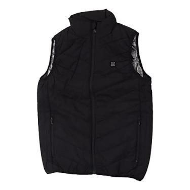 Imagem de Jaqueta de Aquecimento Elétrico, Lavável 3 Segundos Aquecimento USB 2 Zonas Aquecimento Colete Aquecido para Homens Ao Ar Livre (3GG)