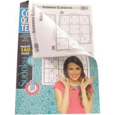 Imagem de Livro Passatempos Coquetel Sudoku Fácil e Médio Vol. 1