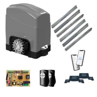Imagem de Kit motor inteligente - izzy 300 127v c/ 3m de cremalheira - AGL