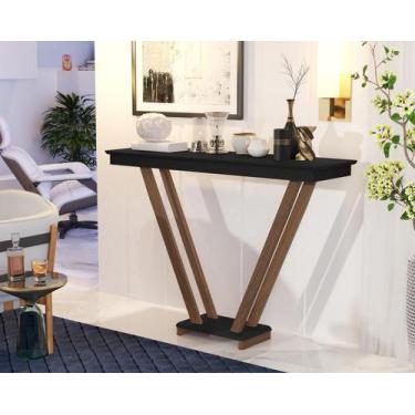 Imagem de Aparador Hall Entrada Dumami Moderno Preto