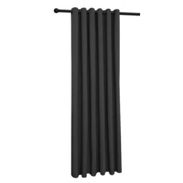 Imagem de Cortina Preta Oxford 150X250 Sala/Quarto  Fabritex Enxovais