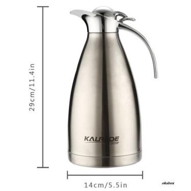 Imagem de Garrafa Térmica Studio Inox 1,5l -cook 1,5 Litro Jarra Inox - EUROPEAN
