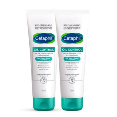 Imagem de Kit 2 Cetaphil Oil Control Gel de Limpeza Facial Antioleosidade Pele M