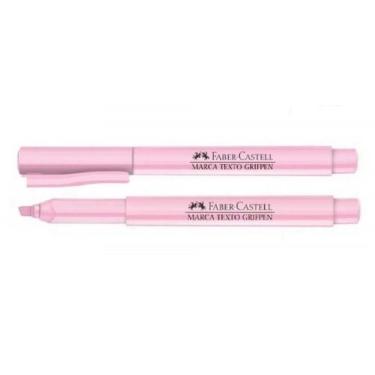 Imagem de Caneta Marca Texto Pastel Grifpen Rosa - Faber Castell