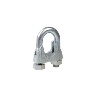 Imagem de Conector Clips Grampo Para Cabo de Aço de 1/4'' Pol Rometal, CL, Aço, 
