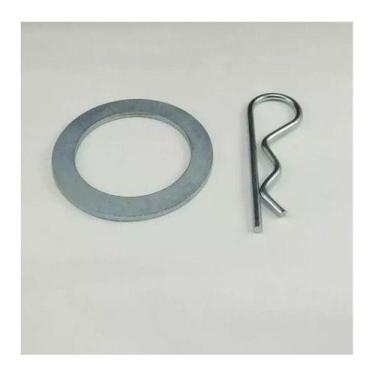 Imagem de Kit Arruela E Grampo Para Roda Da Betoneira Csm 400l