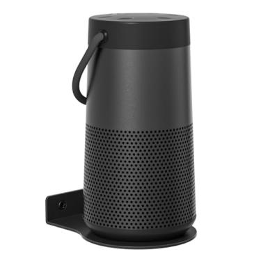Imagem de Suporte de metal para alto-falante Bose SoundLink Revolve+ Suporte de parede – Prateleira de montagem de parede para alto-falante Bose SoundLink Revolve 2 Adaptador de montagem com kit de hardware