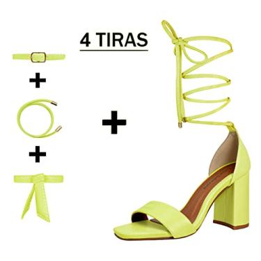 Imagem de Sandália Troca Tira Salto Alto Grosso Luiza Sobreira Siciliano Mod. 2168-2