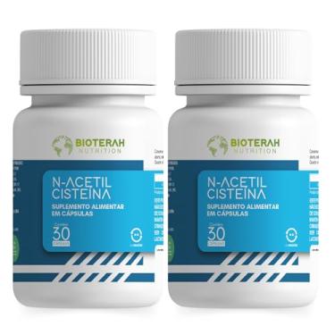 Imagem de N-Acetil Cisteína 60 Cápsulas BIOTEAH Orginal Suplemento Alimentar Antioxidante Vitaminas