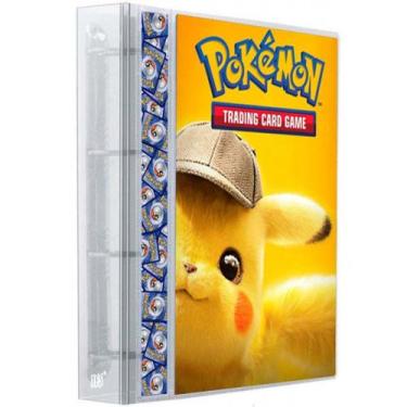 Imagem de Pasta Fichário Álbum Cristal Cartas Cards Pokémon Com 30 Folhas 9 Bols