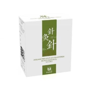 Imagem de Agulha de Acupuntura 25x40mm cx c/ 1000 unid Tony