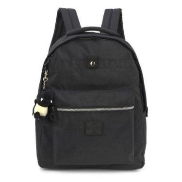 Imagem de MOCHILA JUVENIL CRINKLE TACTEL UP4YOU - PRETO Preta, Único, Preto