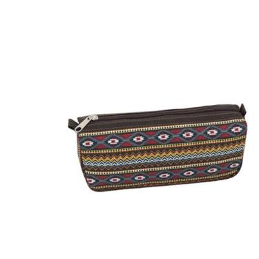 Imagem de Estojo Necessaire LS EE1199 estampa étnica - LS Bolsas