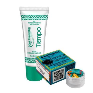 Imagem de Kit Tiempo Gel + Pomada prolongador de sexo - La Pimenta