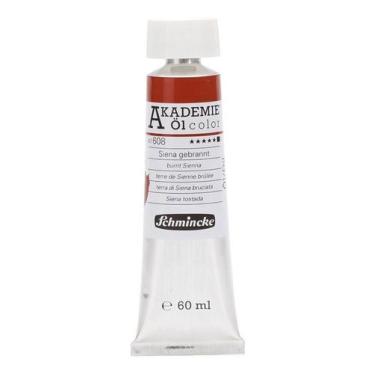 Imagem de Tinta Óleo Importada Schmincke 608 Burnt Sienna 60ml