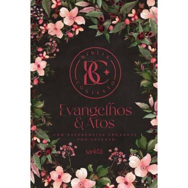 Imagem de Bíblia Contexto - Evangelhos & Atos - Floral - Com Referências Cruzadas por Extenso