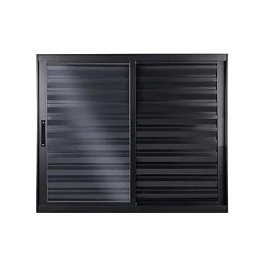 Imagem de Veneziana 3 Folhas Sem Grade Linha 18 - Prover Esquadrias, 100x180, Pr