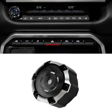 Imagem de Xomzema Botão de rádio com tela sensível ao toque de 14 polegadas, tela de alumínio, boleto, volume, botão de energia, acessório interno de substituição para Toyota Tundra para Totota Sequoia