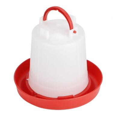 Imagem de Alimentador Automático De Frango, Alimentador De Pintinhos 10 Peças Aves Pintinhos Pendurado Bebedor Alimentador De Alimentos Ao Ar Livre Pendurado Recipientes De Plástico Para Aves(2.5L)