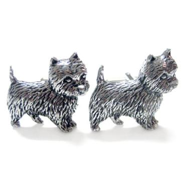 Imagem de Abotoaduras para cães Kiola Designs Westie