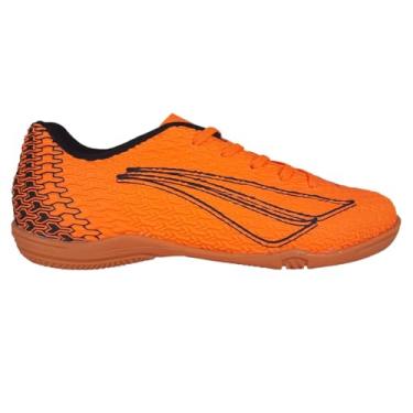 Imagem de Chuteira Futsal Penalty Bravo Kids Xxii Kids Laranja/preto 126246-3300-33