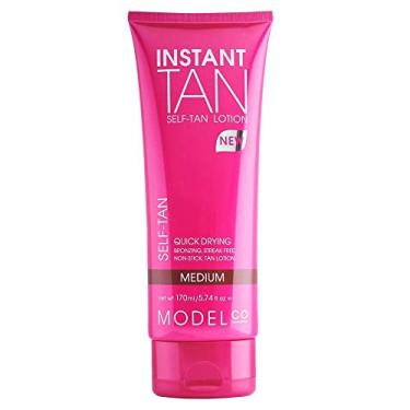 Imagem de ModelCo - Natural Tan Self-Tan Lotion - No Parabens - PEGs Sulphates - Translucent Formula - Buildable - Sheer Lotion for All Skin Types - Vegan Cruelty Free - Medium - 170 ml / 5.74 oz