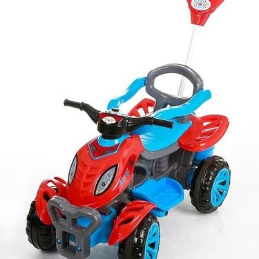 Imagem de Quadriciclo Infantil Carrinho De Passeio Moto (Menino Spyder)