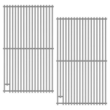Imagem de Boloda Grelhas de cozinha de aço inoxidável de 53 cm para peças de substituição de churrasqueira DCS, pacote com 2 grades para churrasqueira DCS modelo BGB30-BQRN BGB30-BQR BGC30-BQ BGB30-BQRL