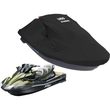 Imagem de Capa Tecido Helanca Macio Para Jet Ski Kawasaki Ultra 160 LX (Preto)