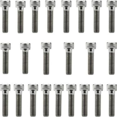 Imagem de Kit parafusos inox tampa motor lateral esquerdo+direito CB600F Hornet 