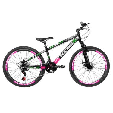 Imagem de Bicicleta KOG Freeride Aro 26 Tipo Viking 21v Com Garfo de Suspensão 80mm P/ Aro 29