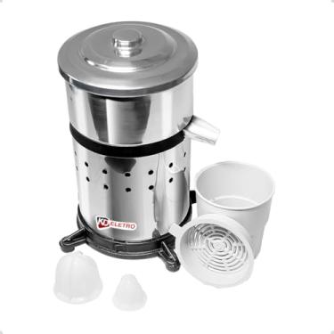 Imagem de Extrator de Frutas Bica Aluminio - Espremedor de Laranja Industrial - Sucos - Bivolt