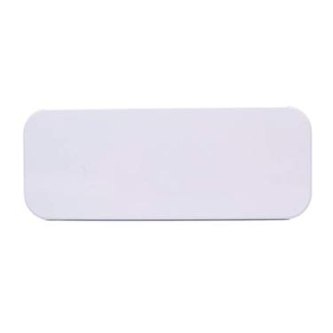 Imagem de StuffIncase Mini caixa de lápis única, branca. Use como lápis, maquiagem, joias, presente, doces, lembrancinhas ou caixa de presente de aniversário
