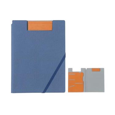 Imagem de Vensool Pasta para prancheta de couro A4, portfólio de couro para homens e mulheres, fichário de portfólio de negócios, porta-cartões de visita, bolso de reciept, capa de arquivo e documentos,