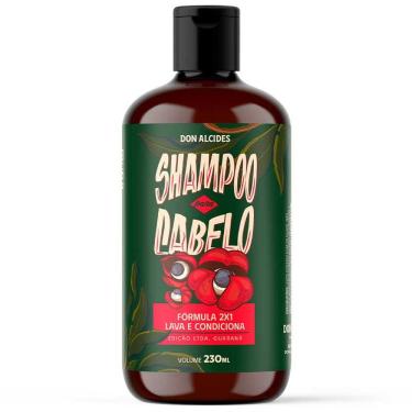 Imagem de Shampoo Para Cabelo 2 em 1 Guaraná Antarctica 230mL Don Alcides