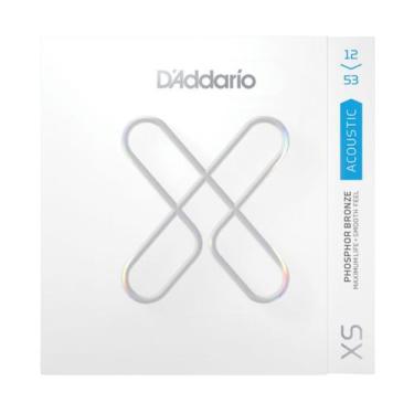 Imagem de Encordoamento P/Violão Aço 12/53 T-Leve D'Addario XSAPB1253 - DADDARIO