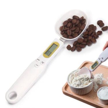 Imagem de Colher Medidora Com Escala Perfeita Para Cozinha E Café - Digital