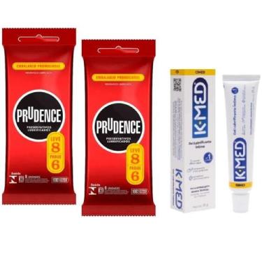 Imagem de Preservativo Camisinha Classico leve 8 Pague 6 - 2 pacotes + Kmed 25 g