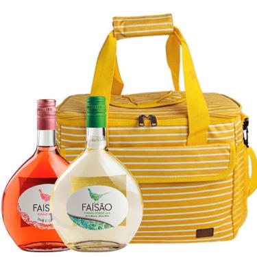 Imagem de Kit Vinho Faisão + Bolsa Térmica
