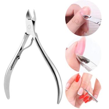 Imagem de Alicate Cuticula Manicure Profissional Inox Afiado Duravel - BOMDER, A