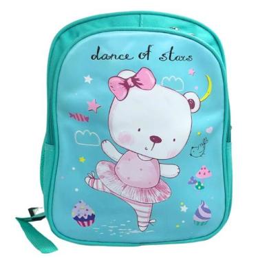Imagem de Mochila pequena infantil diversas estampas - TPPASTAS, Urso bailarina