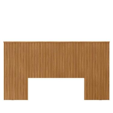 Imagem de Cabeceira Casal Queen Laranjeiras Detalhe Ripado Nature