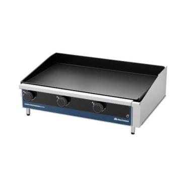 Imagem de Chapa para Lanches a Gás Linha Profissional 80 x 50 Cm 3 Queimadores M