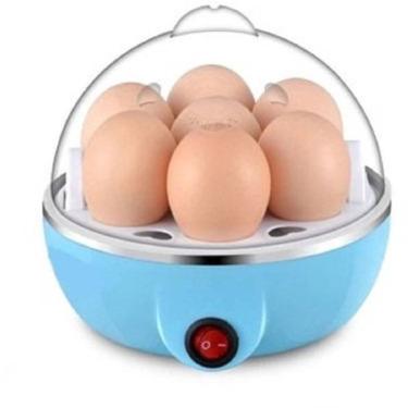 Imagem de Cozedor a Vapor Elétrico Cozinhar Ovo Egg Cooker 110v Azul